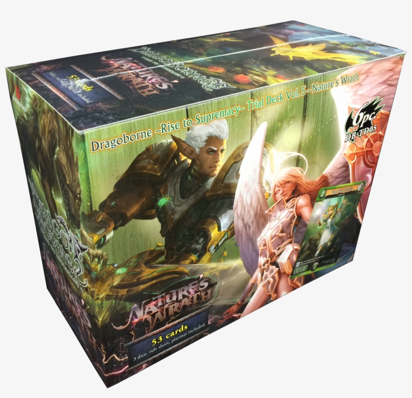 Dragoborne Nature's Wrath Trial Deck, transparent png #6749388