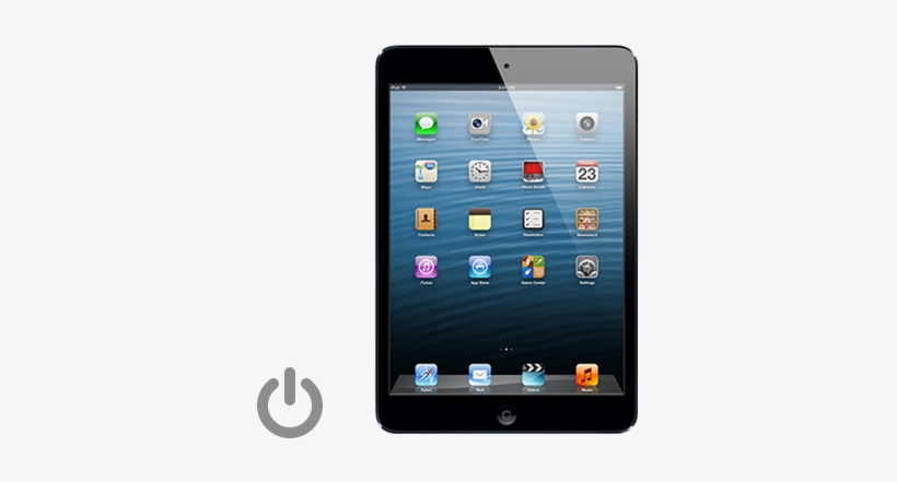 Ipad Mini Power Button, transparent png #6750665