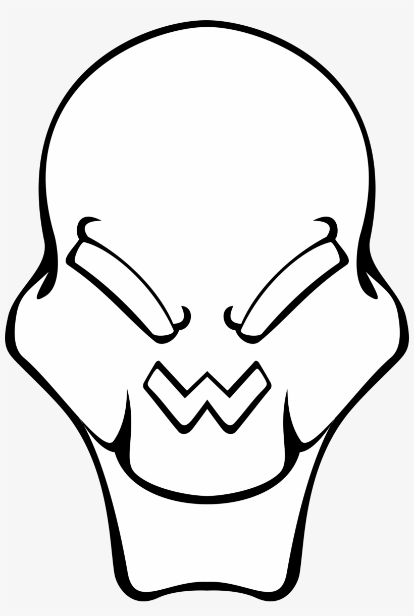 This Free Icons Png Design Of Alien Skull, transparent png #6751153
