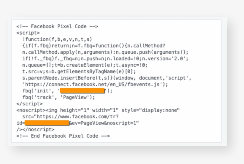 Paste The Pixel Code Into Your Website Header, transparent png #6751474