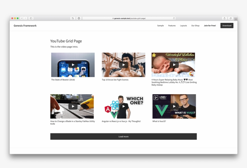 Genesis Youtube Acf Gr, transparent png #6752095