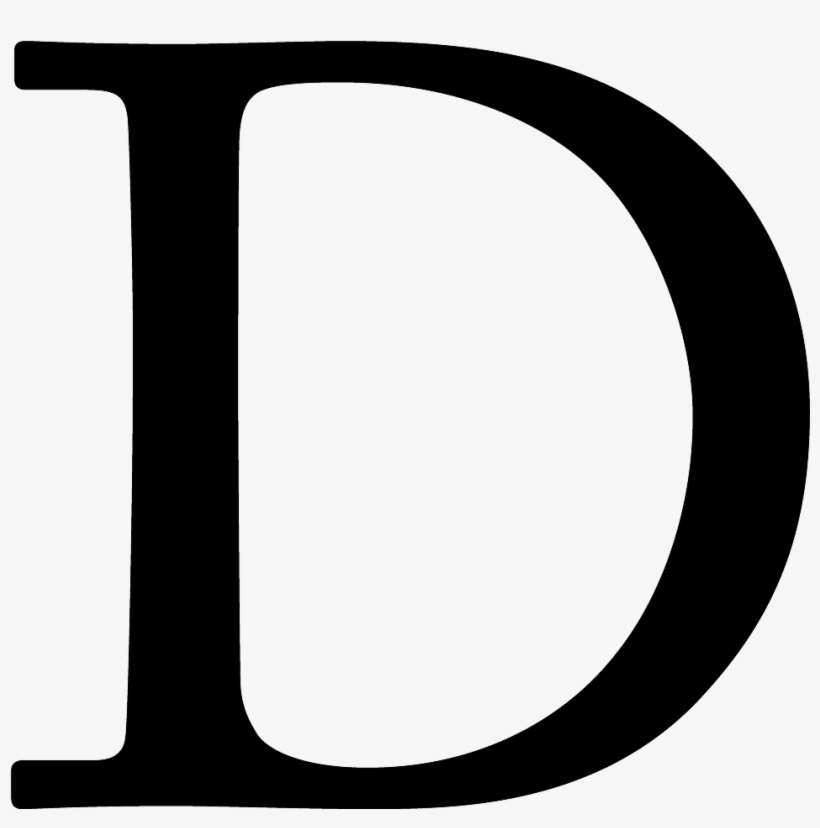 Letter D Png, transparent png #6752324