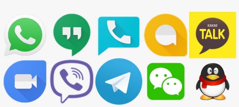Google Allo, Duo, Hangouts And Voice, transparent png #6754273