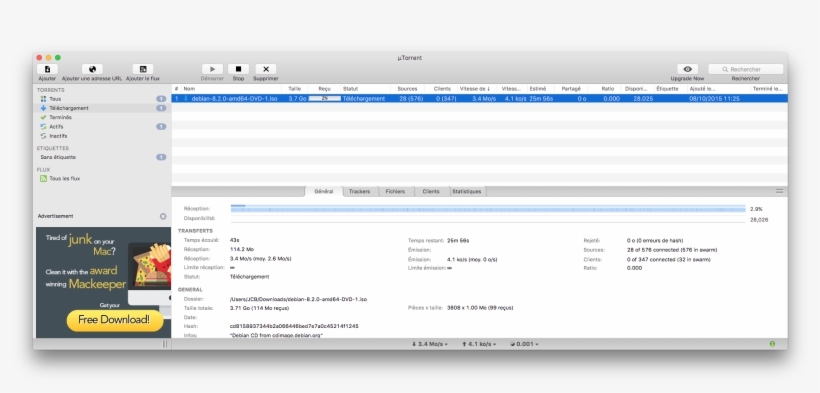 Utorrent El Capitan Telecharger, transparent png #6755779
