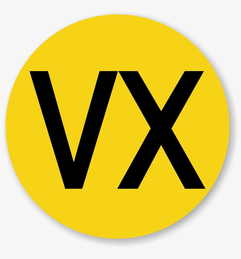 Military Chemical Vx-type Nerve Agent Hazard Symbol, transparent png #6757650