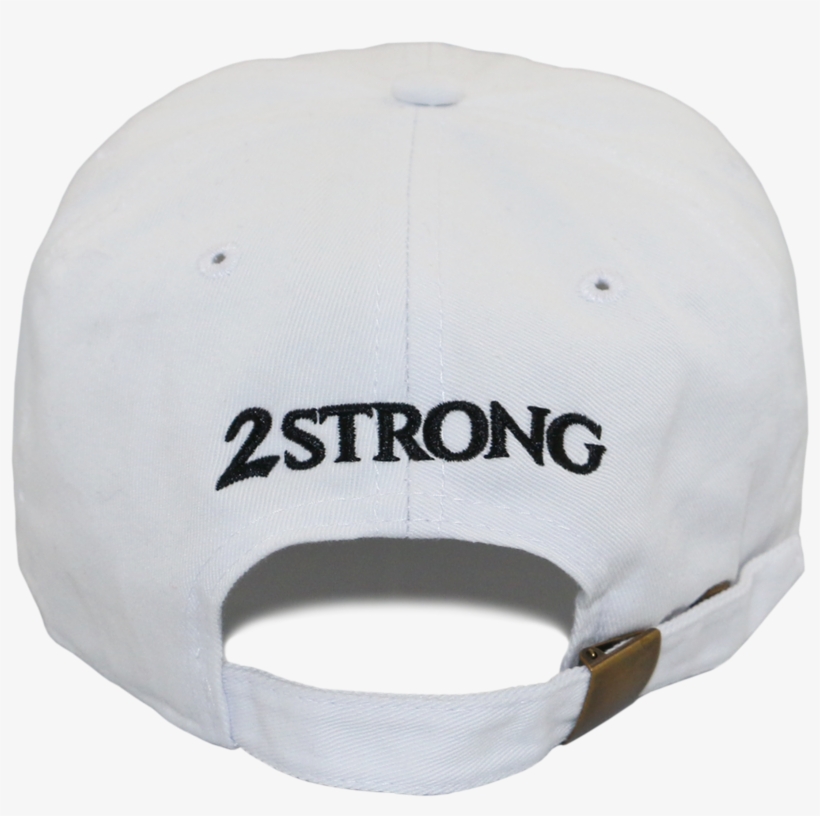 Black Triangle With White Outline Dad Hat Back, transparent png #6759239