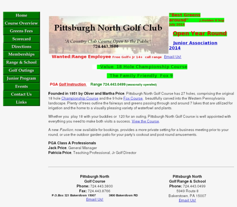 Pittsburghnorth Golf Club Competitors, Revenue And, transparent png #6760656