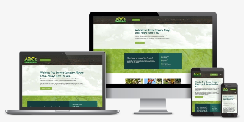 Responsive Website Design Wichita Kansas Ks Phone Tablet, transparent png #6760787