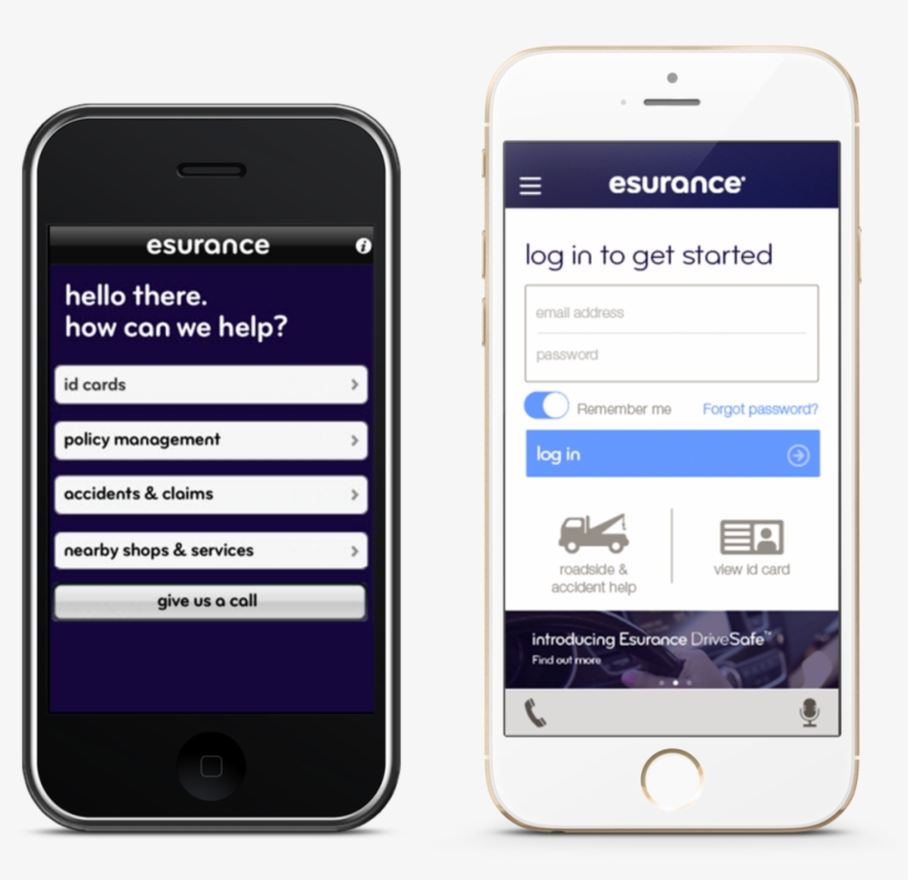 Esurance Ios Before After, transparent png #6762428