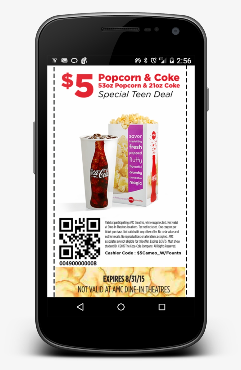 Here Is A Great Amc Theatre Deal, Just For Teens, transparent png #6763590
