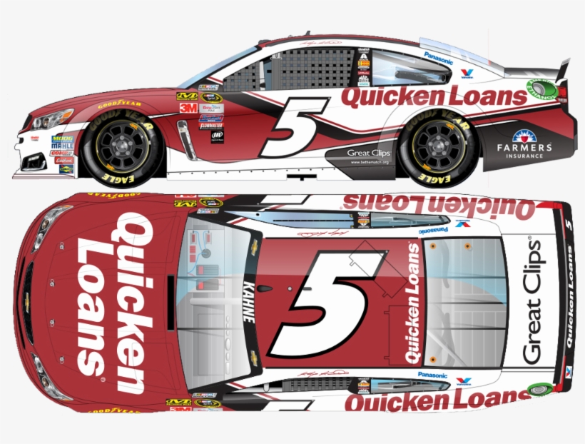 2016 Kasey Kahne 1/24th Quicken Loans Car, transparent png #6764110