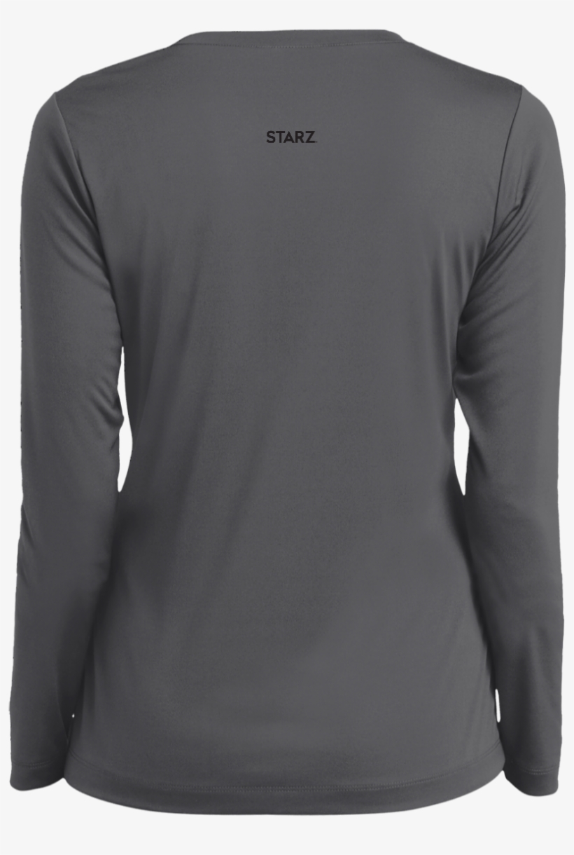 Truth Black Ladies Long Sleeve Performance Vneck Tee, transparent png #6769873