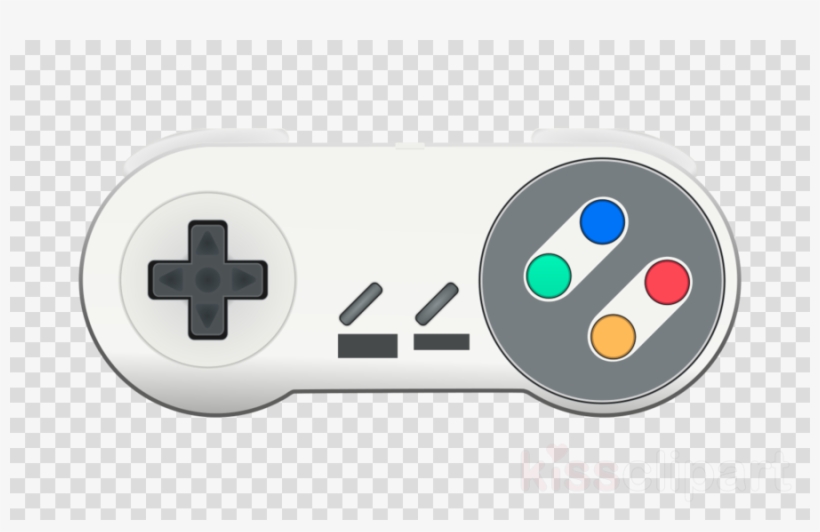 Snes Controller Png Clipart Super Nintendo Entertainment, transparent png #6776565