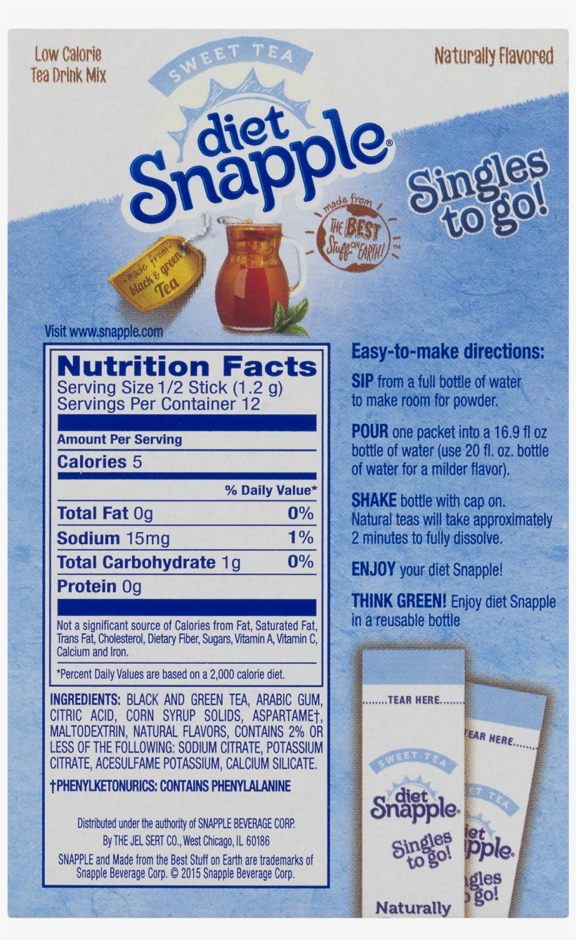 Snapple Logo Png, transparent png #6778110