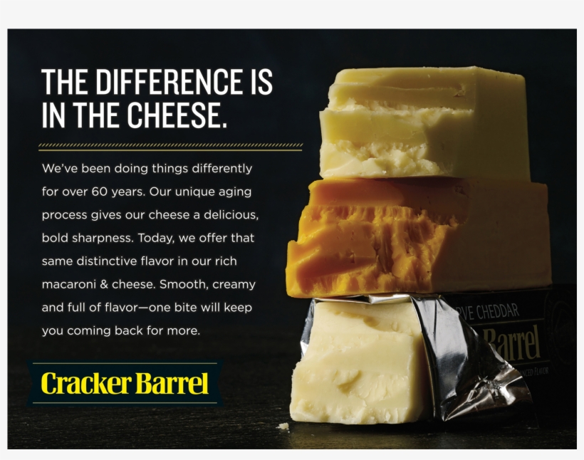 Cracker Barrel Sharp Cheddar & Bacon Macaroni & Cheese,, transparent png #6778301