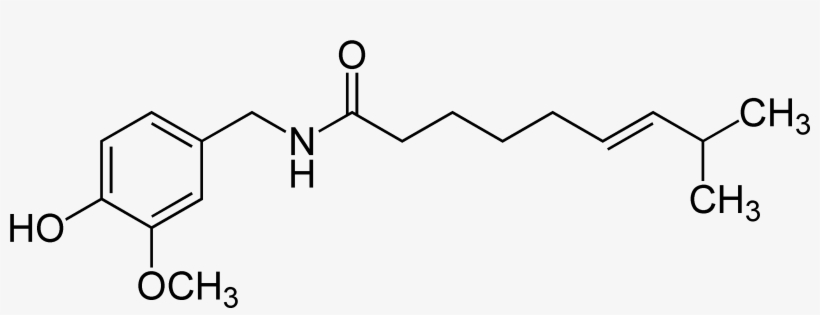 Capsaicin Molecule, transparent png #6781191