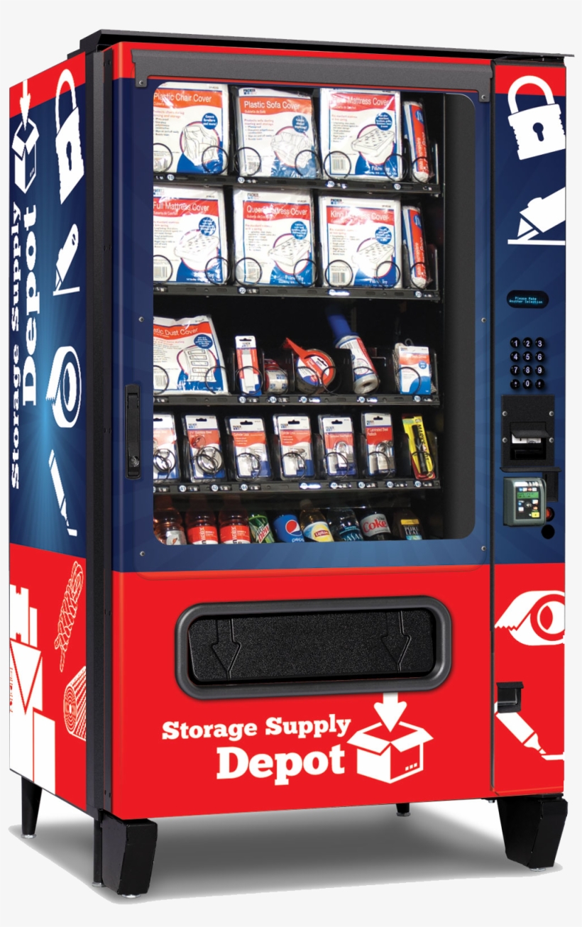 Storage Supply Depot Vending Machine, transparent png #6785617