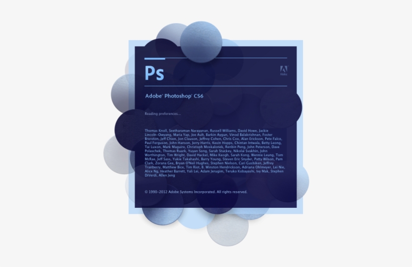 Adobe Photoshop Cs6 Splash Screen, Adobe Photoshop,, transparent png #6787457