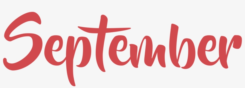 September Png, transparent png #6789120