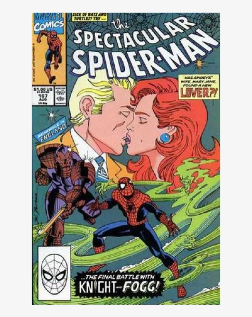 Купете Comics 1990 08 The Spectacular Spider Man, transparent png #6790167