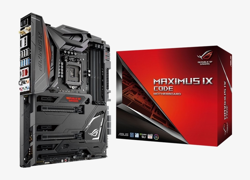 Asus Rog Maximus Ix Code (wi-fi), transparent png #6791119