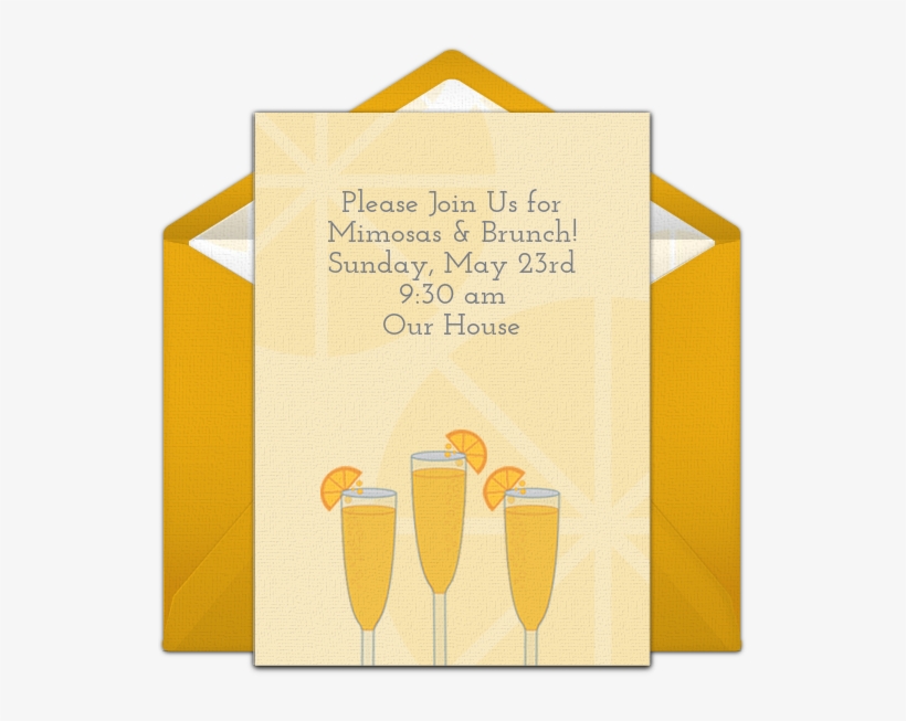 Mimosas Online Invitation, transparent png #6791367