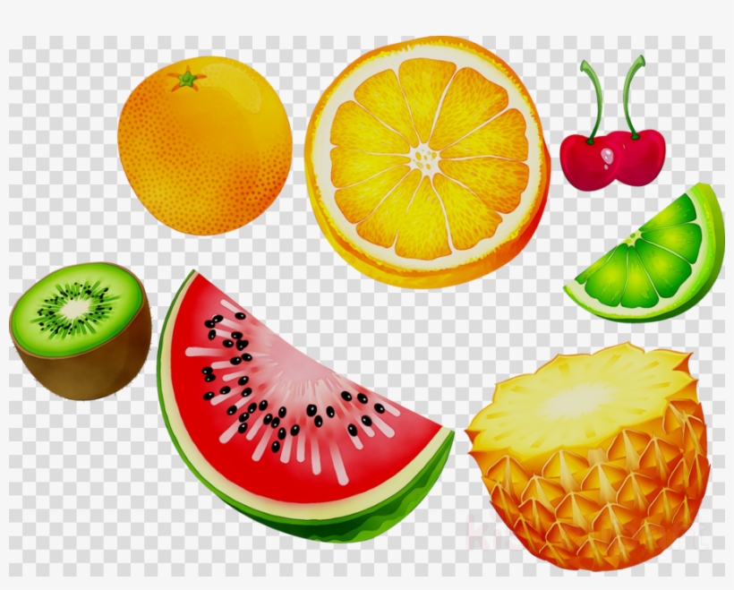Natural Foods Clipart Watermelon Vegetarian Cuisine, transparent png #6792098