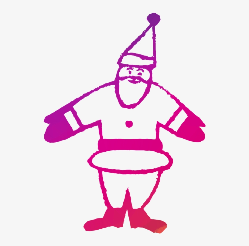 Coloring Book Christmas Day Santa Claus It's A Spongebob, transparent png #6794026