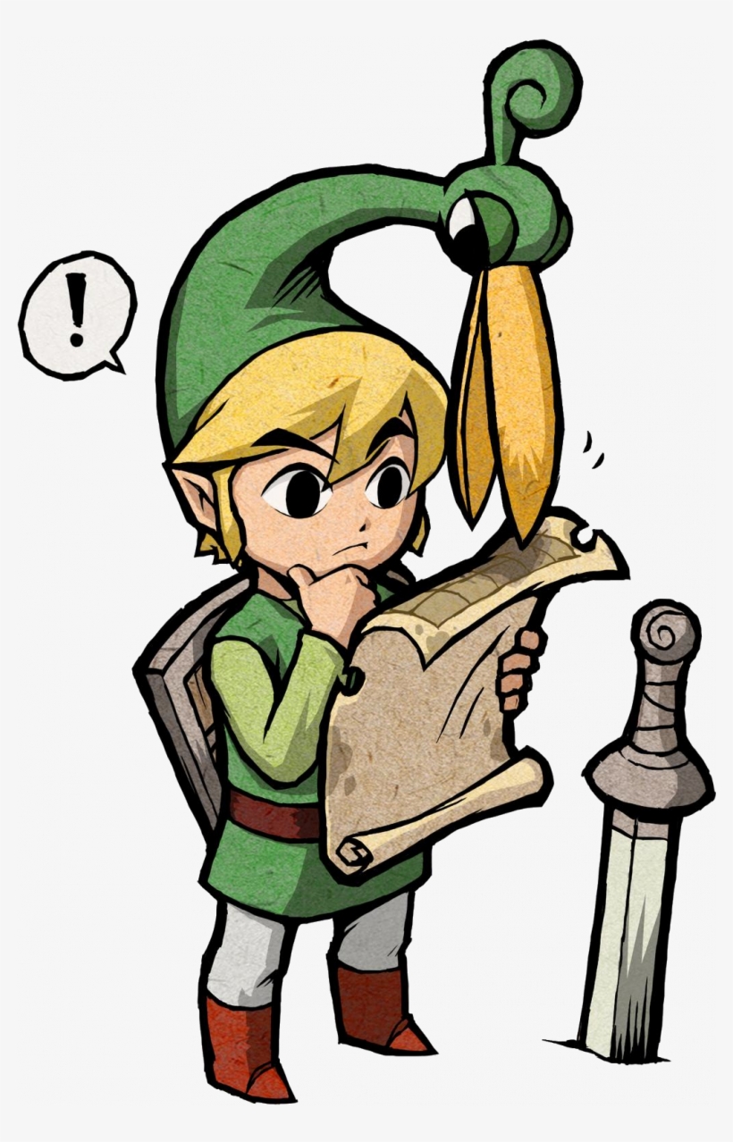 Legend Of Zelda Minish Cap Link Clipart The Legend, transparent png #6796002