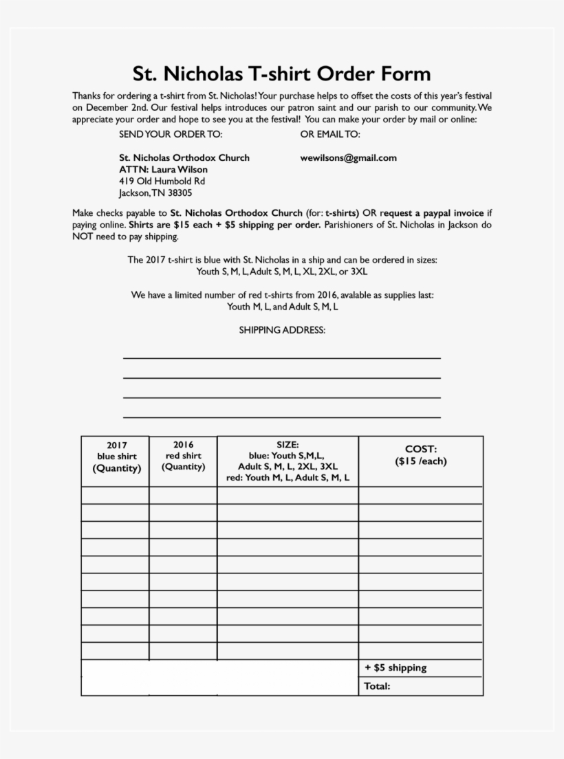 Large Size Of T Shirt Order Form Blank Template Word - Free Intended For Blank T Shirt Order Form Template