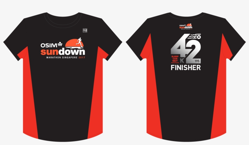 Sundown Singapore Finisher's Tee, transparent png #6797156