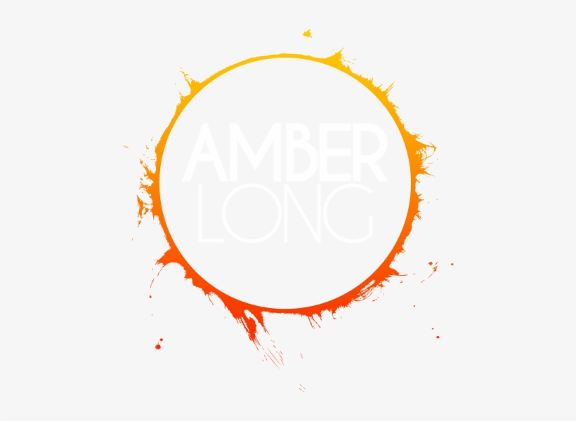 Amber Long Logo White Text, transparent png #6798186