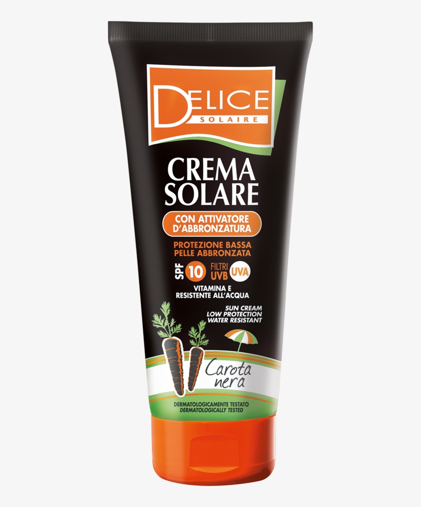 Sun Cream Black Carrot Low Protection Spf10, transparent png #6798783