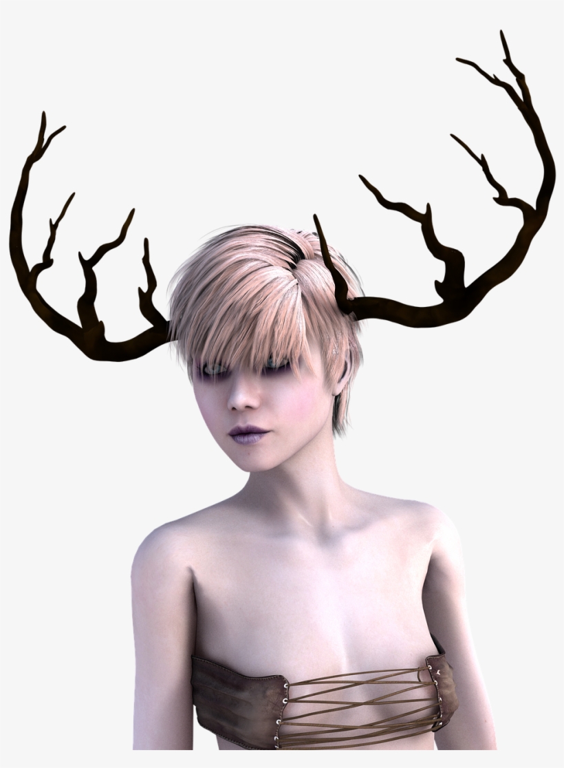 Deer Horns Png, transparent png #6799523