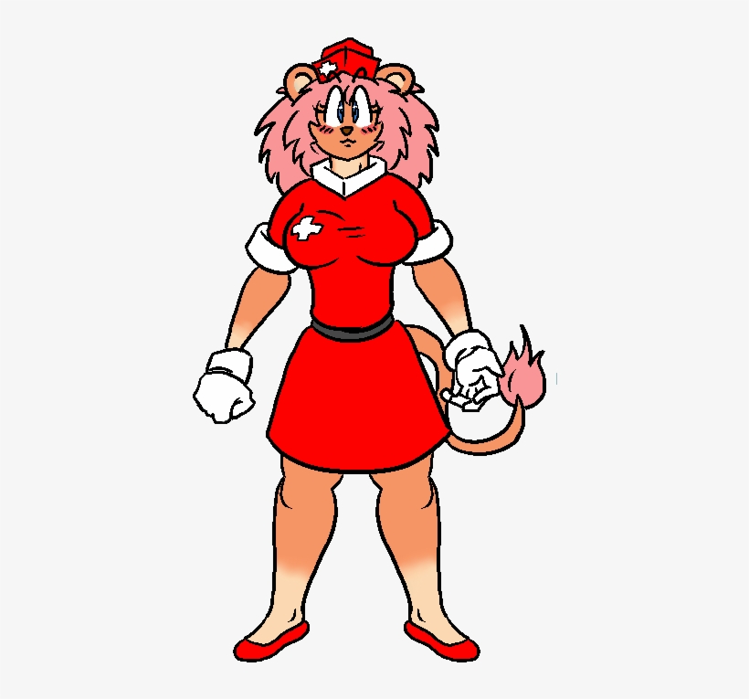 Anthro Lioness Nurse Mika Phoenix, transparent png #6799811