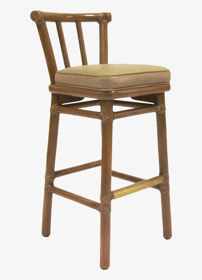 Mcguire Leather Barstool, transparent png #6799859