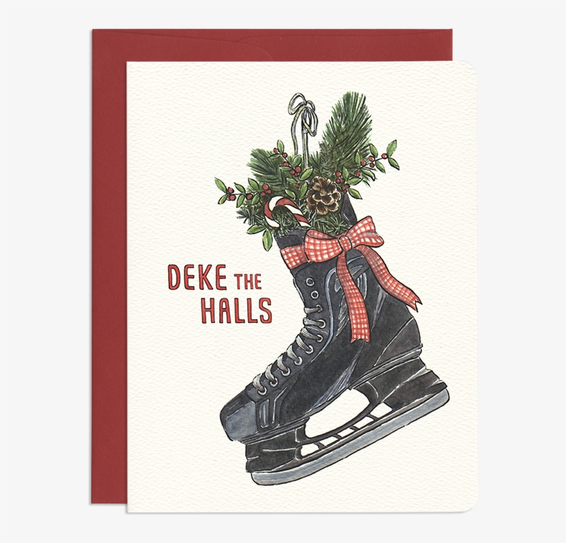 Deke The Halls - Greeting Card, transparent png #680345