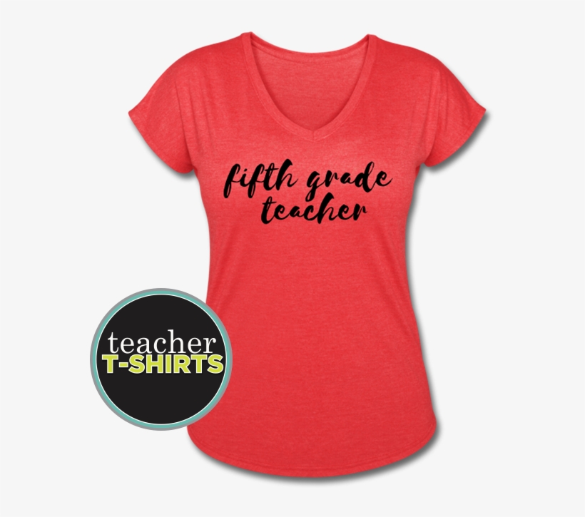 Fifth Grade Teacher Shirt - Australian Shepherd Heartbeat Dogs Pets Women's Tri-blend, transparent png #680715