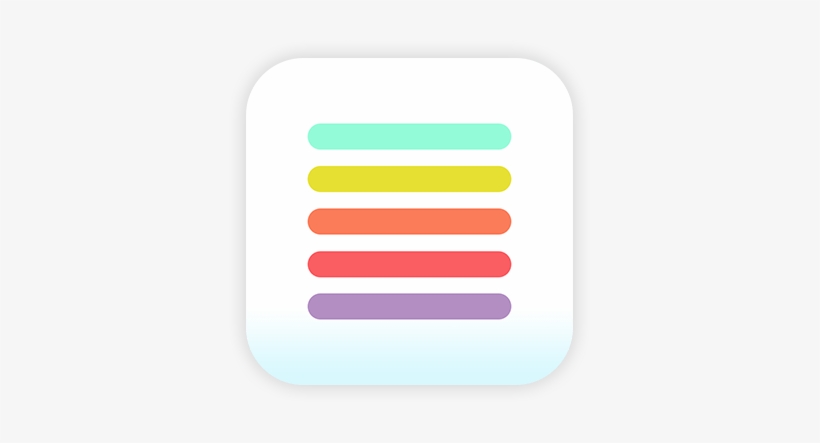 Get Thinglist For Iphone - Parallel, transparent png #680721