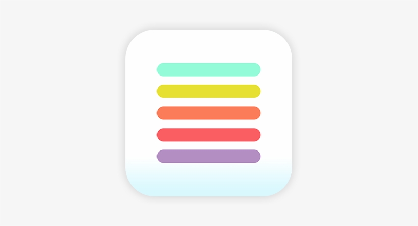 Get Thinglist For Iphone - Parallel, transparent png #680721