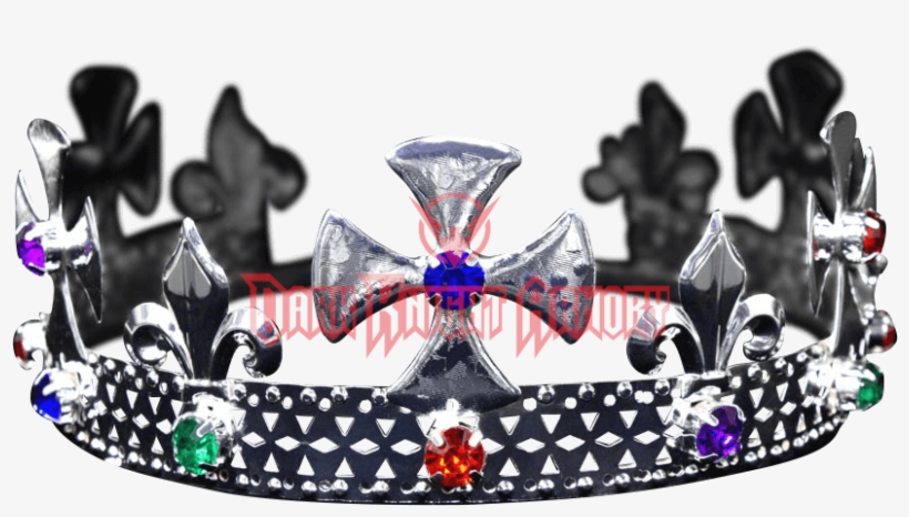 Multi-colored Silver Kings Crown, transparent png #680819