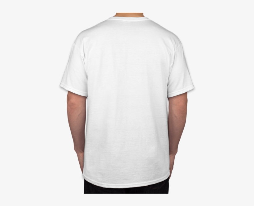 White T Shirt Front And Back Png - T-shirt, transparent png #680935