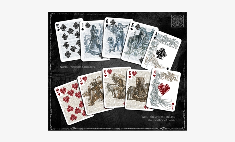 Main Image Description 1st Image Description - Heroes Of The Nations Dark Playing Cards, transparent png #681204