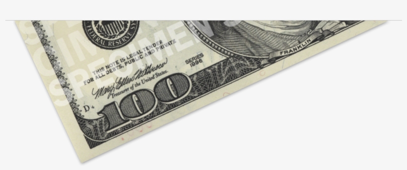 1996 $100 Printing - 100 Us Dollar, transparent png #681206