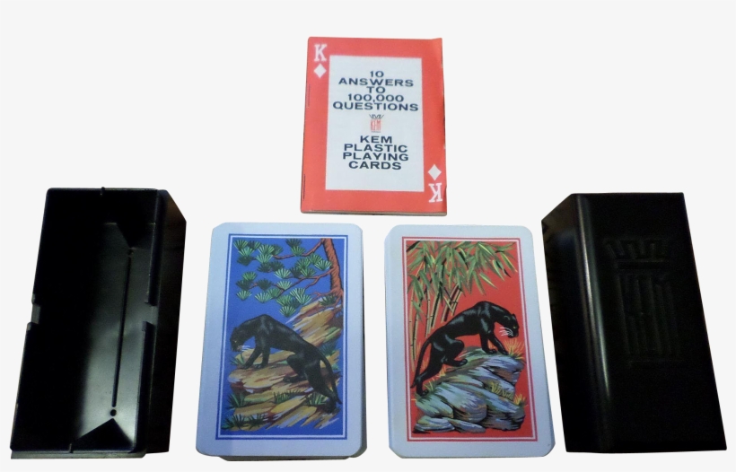 1947 Panther Kem Plastic Playing Cards - Playstation 3, transparent png #681334