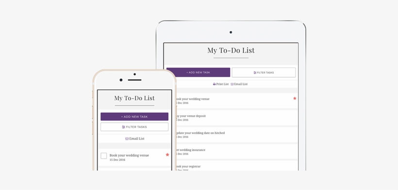 Making It Really Easy To Keep Your To-do List Up To - Wedding Planner, transparent png #681489