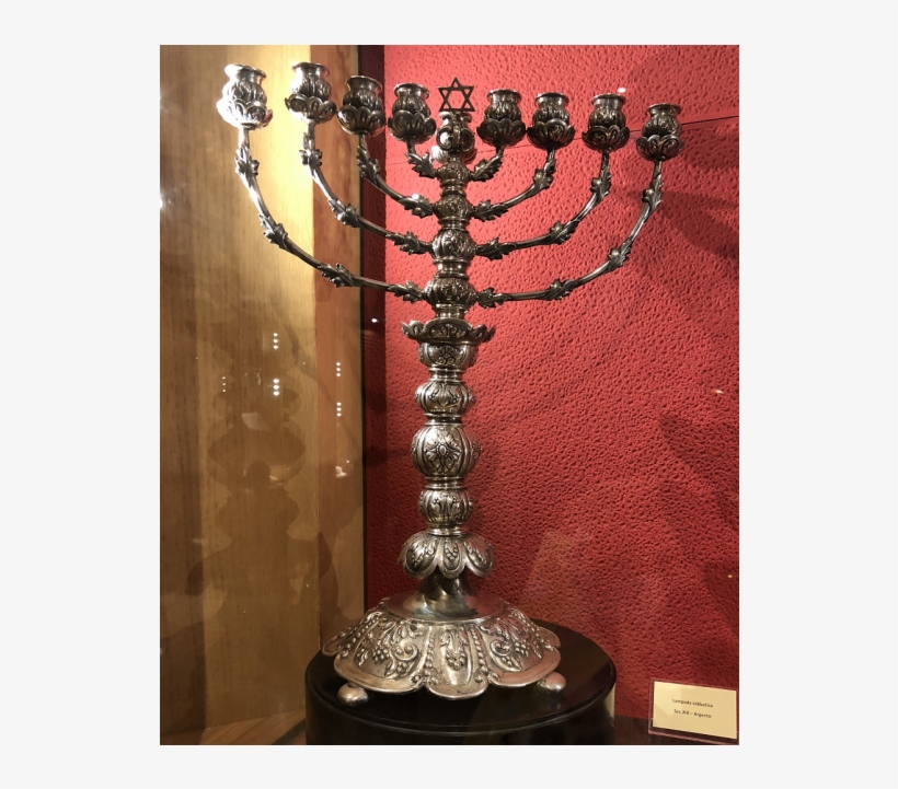 Menorah At The Ancient Jewish Ghetto In Venice - Jewish Ghetto, transparent png #681646