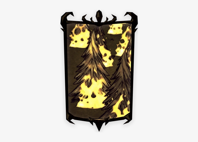 Forest Fire Portrait Background - Don T Starve Gnaw, transparent png #681809