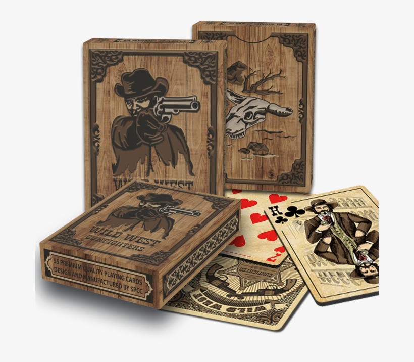 Playing Cards Design Could Not Be Less And There Have - Wild West Bicycle Cards, transparent png #682095