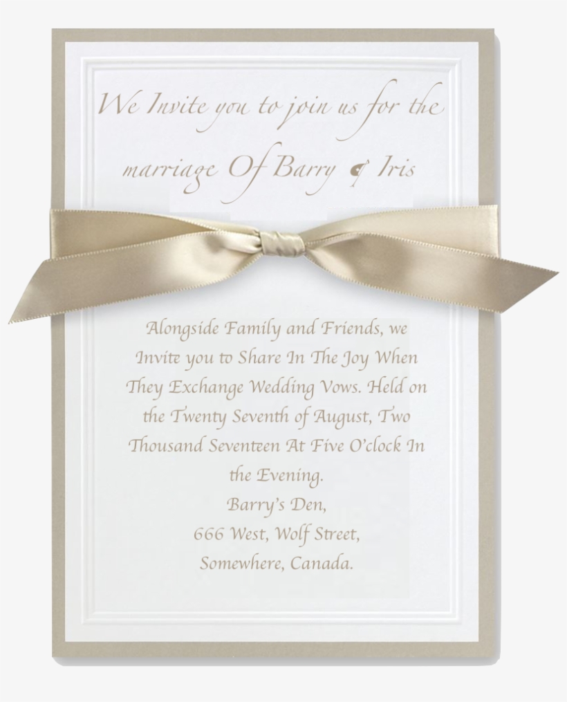 Border-invitation - Place Card, transparent png #682205